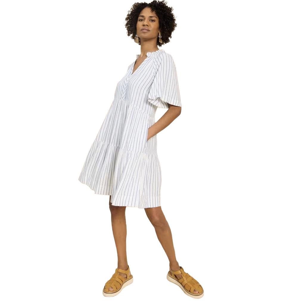 White Stuff Sophia Eco Vero Stripe Dress